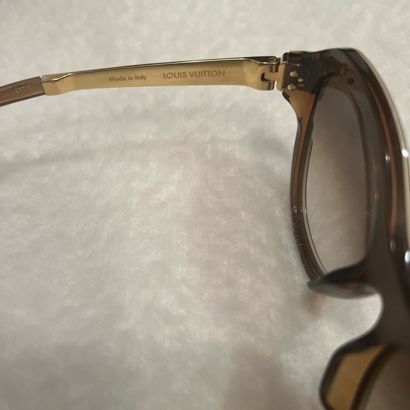Louis Vuitton Black and Gold Sunglasses main image 6